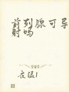 前列腺可导致早射吗