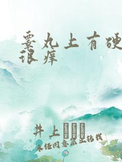 睾丸上有硬疙瘩很痒