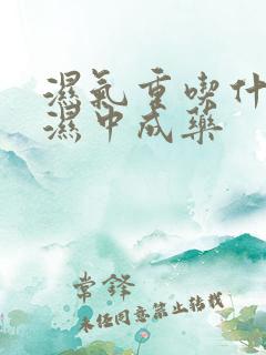 湿气重吃什么排湿中成药