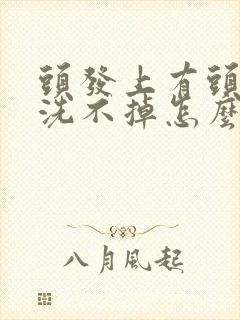 头发上有头皮屑洗不掉怎么办