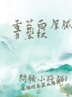 舌苔白厚腻中间有裂纹