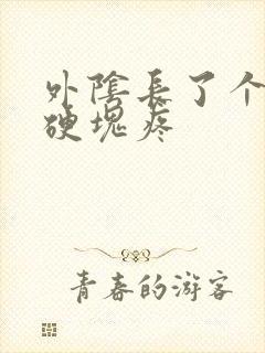 外阴长了个大痘硬块疼