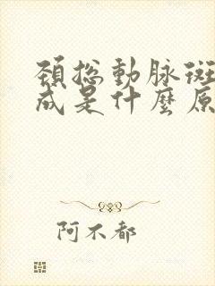 颈总动脉斑块形成是什么原因