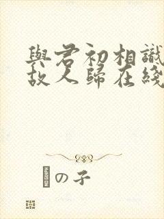 与君初相识犹如故人归在线