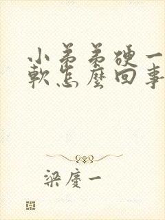 小弟弟硬一会又软怎么回事