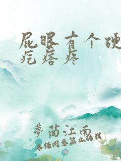 屁眼有个硬硬的疙瘩疼