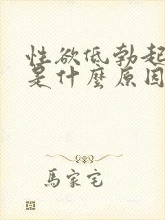 性欲低勃起不坚是什么原因