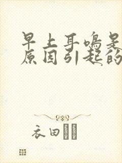 早上耳鸣是什么原因引起的