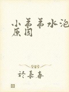 小弟弟水泡什么原因