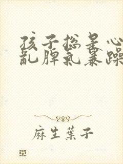 孩子总是心烦意乱脾气暴躁