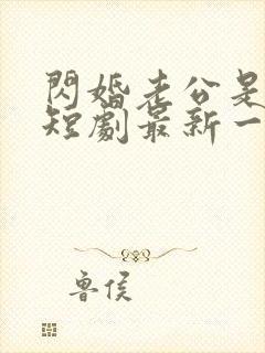 闪婚老公是豪门短剧最新一集