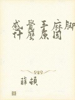 感觉手麻脚麻是什么原因