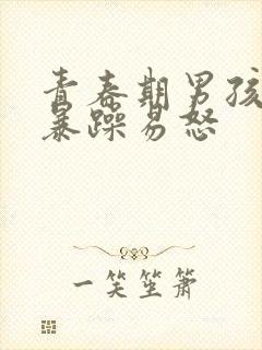 青春期男孩脾气暴躁易怒