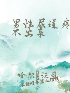 男性尿道疼痛尿不出来