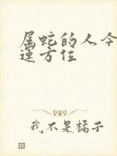 属蛇的人今日财运方位