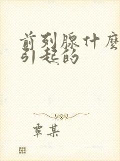 前列腺什么原因引起的