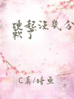 硬起没几分钟就软了