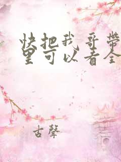 快把我哥带走哪里可以看全集