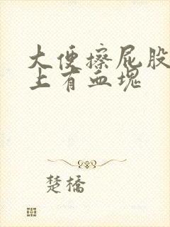 大便擦屁股时纸上有血块