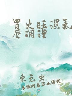 胃火旺湿气重怎么调理