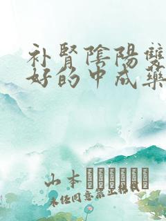 补肾阴阳双虚最好的中成药