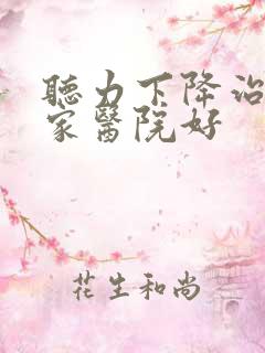 听力下降治疗哪家医院好