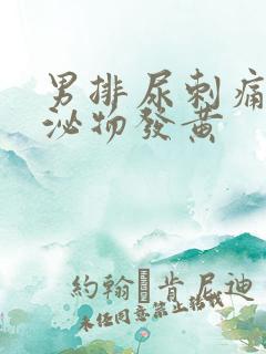 男排尿刺痛且分泌物发黄