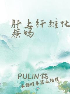 肝上纤维化能治疗吗