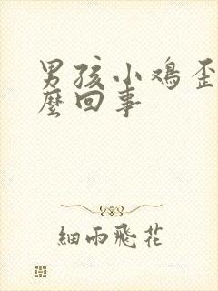 男孩小鸡歪是怎么回事