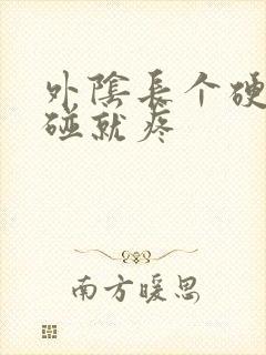 外阴长个硬包一碰就疼