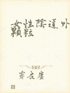 女性阴道外侧长颗粒