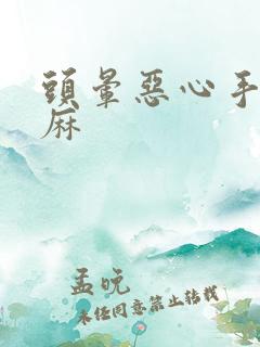 头晕恶心手麻脚麻