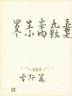 男生睾丸长了一个小肉粒是什么原因