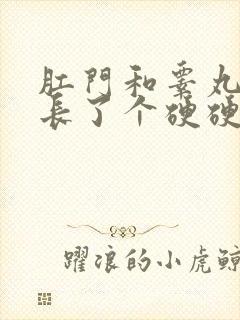 肛门和睾丸之间长了个硬硬的肉疙瘩