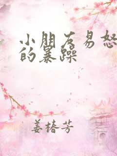 小朋友易怒脾气的暴躁