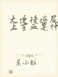 大便后擦屁股纸上有血是什么原因