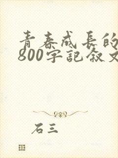 青春成长的作文800字记叙文