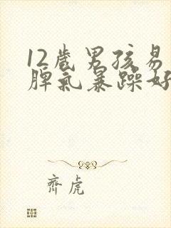 12岁男孩易怒脾气暴躁好哭