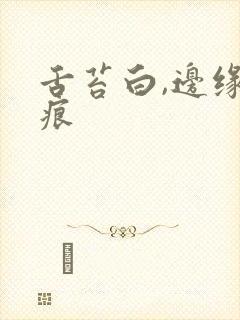 舌苔白,边缘齿痕