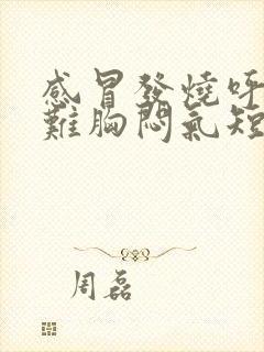 感冒发烧呼吸困难胸闷气短