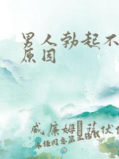 男人勃起不持久原因