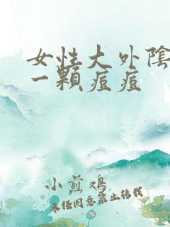 女性大外阴长了一颗痘痘