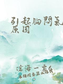 引起胸闷气短的原因