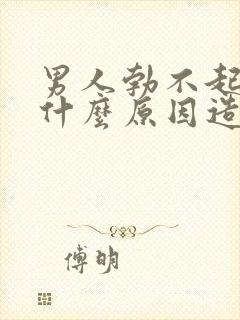 男人勃不起来是什么原因造成的呢