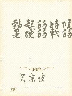 勃起的时候龟头是硬的软的