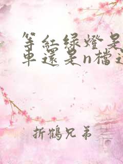 等红绿灯是踩刹车还是n档还是p档