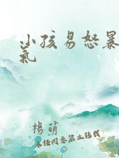 小孩易怒暴躁脾气