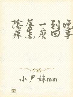 阴唇一到晚上就痒怎么回事