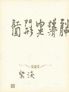 肛门内摸到一个圆形光滑肿物