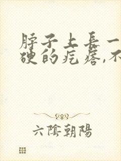 脖子上长一个硬硬的疙瘩,不痛不痒